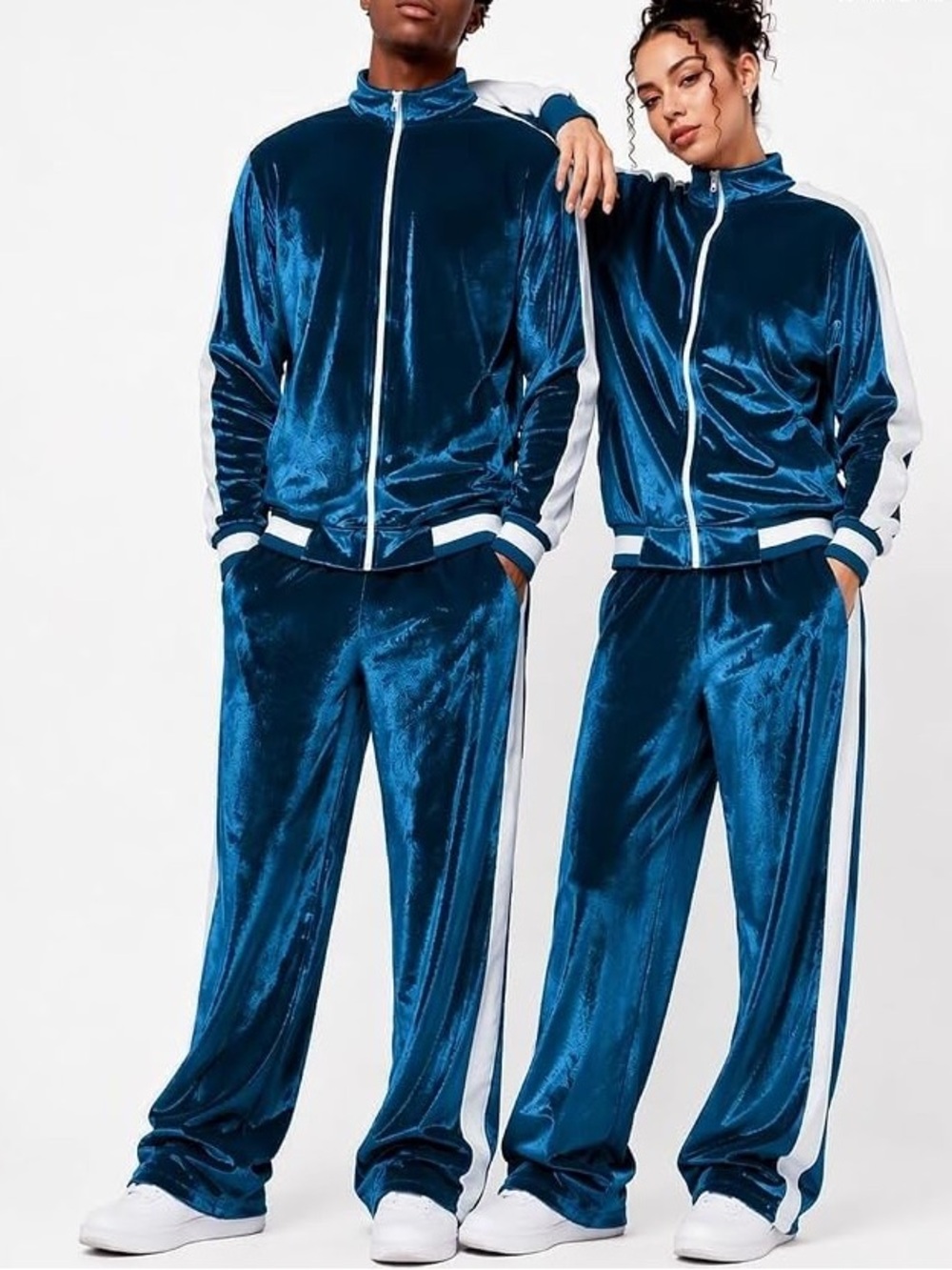 Velour track suit size small NWOT